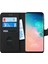 Samsung Galaxy S10 Kılıf Fabric Book Wallet Siyah 2