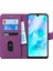 Huawei P30 Lite Kılıf Fabric Book Wallet Mor 2