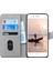 Apple iPhone 7 Kılıf Fabric Book Wallet Gri 2
