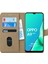 Oppo A9 2020 Kılıf Fabric Book Wallet Gold 2