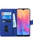 Xiaomi Redmi 8A Kılıf Fabric Book Wallet Lacivert 2
