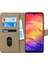 Xiaomi Redmi Note 7 Pro Kılıf Fabric Book Wallet Gold 2