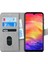 Xiaomi Redmi Note 7 Pro Kılıf Fabric Book Wallet Gri 2