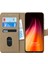 Xiaomi Redmi Note 8 Kılıf Fabric Book Wallet Gold 2