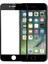 Apple iPhone 8 Şeffaf Airbag Antishock Silikon Kılıf + Tam Kaplayan Ekran Koruyucu 5D Siyah Cam 2