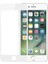 Apple iPhone 8 Plus Şeffaf Airbag Antishock Silikon Kılıf + Tam Kaplayan Fiber Nano Ekran Koruyucu 6D Beyaz Nano Cam 2