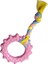 Puppy Pembe Çark Diş Kaşıma Oyuncağı 17 cm 1