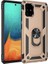 Samsung Galaxy S10 Lite Kılıf Shockproof Standlı Yüzük Tutuculu Mega Case Vega100 Gold 1