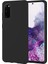 Samsung Galaxy S20 Kılıf Delux Silky Termoplastik Desite Siyah 1