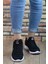 Siyah Beyaz Unisex Sneaker 12020 3