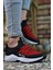 Siyah Kırmızı Erkek Sneaker 1
