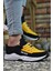 Siyah Sarı Erkek Sneaker 1