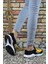 Siyah Sarı Erkek Sneaker 4