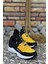 Siyah Sarı Erkek Sneaker 5