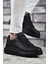 Siyah Siyah Erkek Sneaker 1