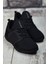 Siyah Siyah Sportz Erkek Sneaker 4