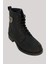 Siyah Erkek Fermuarlı Bot 0012655 3