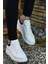 Beyaz Siyah Erkek Sneaker 2