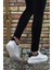 Beyaz Siyah Erkek Sneaker 4