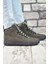 Haki Yeşili Erkek Sneaker Bot 1