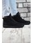 Siyah Erkek Sneaker Bot 1
