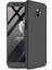 Galaxy J6 Plus Kılıf Zore 360 Tam Koruma 3 Parça Ays Kapak Siyah 1