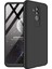 Huawei Mate 20 Lite Kılıf Zore 360 Tam Koruma 3 Parça Ays Kapak Siyah 1