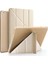 iPad Mini 3 A1599 A1600 Kılıf Smart Cover Y Standlı Uyku Modlu 7.9" Altın 2