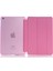 iPad 5. Nesil 9.7" A1822 A1823 Kılıf Renkli Standlı Uyku Modlu Smart Cover Pembe 3