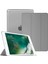 iPad 5. Nesil 9.7" A1822 A1823 Kılıf Renkli Standlı Uyku Modlu Smart Cover Gümüş 2