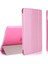 iPad Air 9.7" A1474 A1475 A1476 Kılıf Renkli Standlı Uyku Modlu Smart Cover Pembe 2