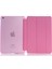 iPad Air 9.7" A1474 A1475 A1476 Kılıf Renkli Standlı Uyku Modlu Smart Cover Pembe 3