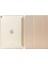 iPad Air 9.7" A1474 A1475 A1476 Kılıf Renkli Standlı Uyku Modlu Smart Cover Altın 3