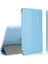 iPad Pro 10.5" A2152 A2153 A2154 A2123 Kılıf Renkli Standlı Uyku Modlu Smart Cover Mavi 2