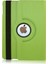 iPad 5. Nesil 2017 A1822 A1823 Kılıf Deri Uyku Modlu 360° Dönerli Standlı 9.7" Yeşil 1