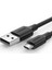 Micro USB Data ve Şarj Kablosu Siyah 50 CM 1