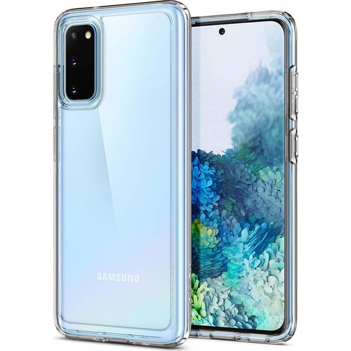 Spigen Samsung Galaxy S20 Kılıf Ultra Hybrid Crystal Clear - ACS00792