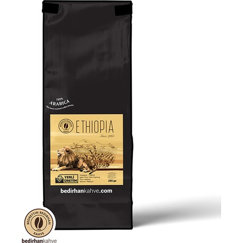 Bedirhan Kahve Ethiopia Sidamo Etiyopya Filtre Kahve 250 gr Fiyatı