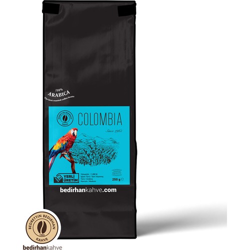 Bedirhan Kahve Colombia Supremo V60 Filtre Kahve 250 gr Fiyatı