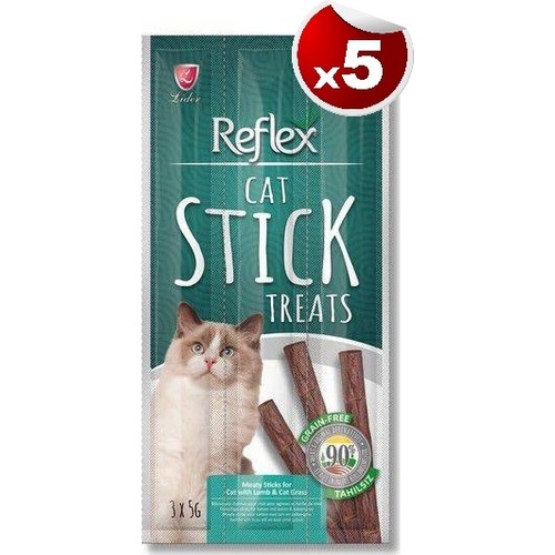 Reflex Kuzulu ve Kedi Otlu Kedi Ödül Çubuğu x 5 Adet Fiyatı