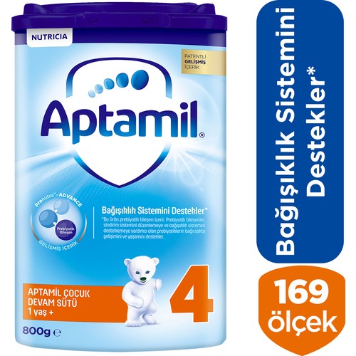 Aptamil Çocuk 4 (Toz) Devam Sütü 800 gr 1 Yaşından İtibaren