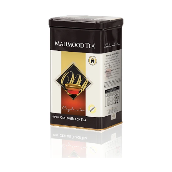 Mahmood Tea İthal %100 Saf Seylan Siyah Dökme Çay Teneke Kutu 450 gr