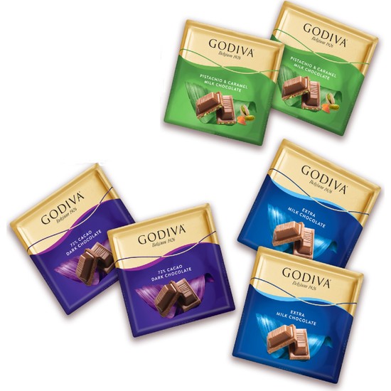 Godiva 6'lı Kare Çikolata Paketi Fiyatı Taksit Seçenekleri
