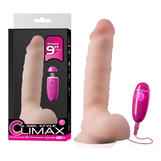 Climax G Girl Style USB Şarjlı Vibratör 23 cm