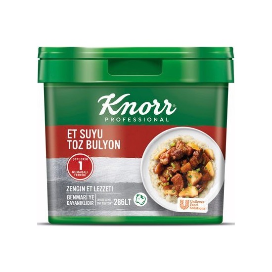 Knorr Et Suyu Toz Bulyon 5 kg Fiyatı Taksit Seçenekleri