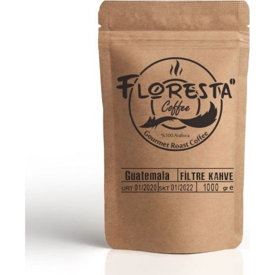 Floresta Coffe Gourmet Guatemala Filtre Kahve 1000 gr