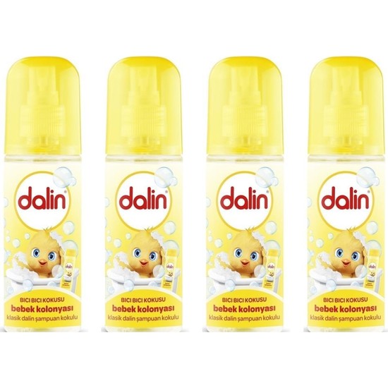 Dalin Bebek Kolonyası Bıcı Bıcı 150 ml x 4 Adet Fiyatı