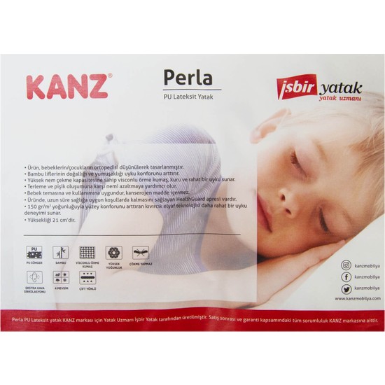 Kanz Perla Pu Lateksit Yatak 90 x 190 cm Fiyatı
