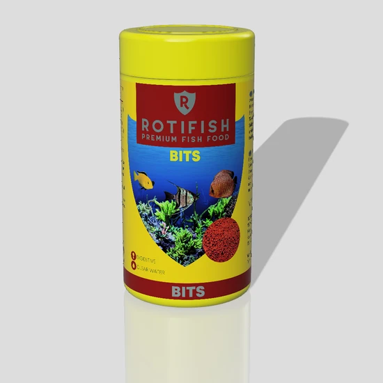 Rotifish Bits 100 ml (38 Gr.) Akvaryum Balığı Yemi