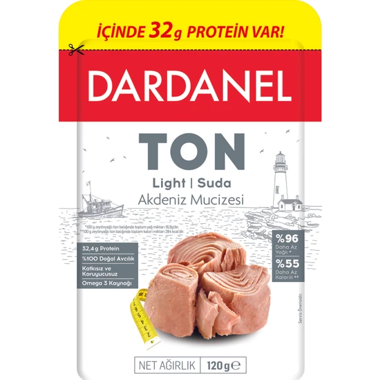 Dardanel Poşet Light Ton Balığı 120 gr
